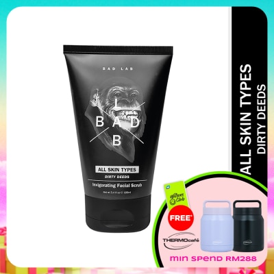 BAD LAB - All Skin Types Dirty Deeds Invigorating Facial Scrub 100ml