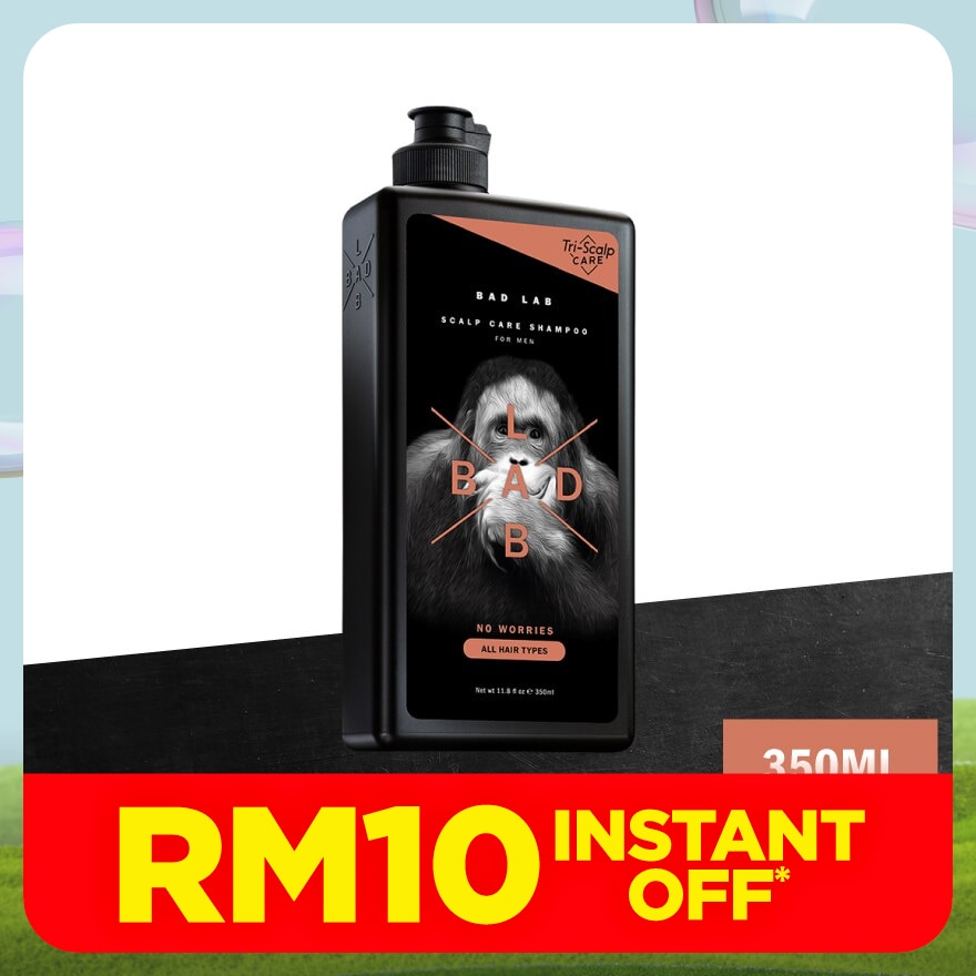 No Worries ScalpCare All Hair Types Shampoo 350ml