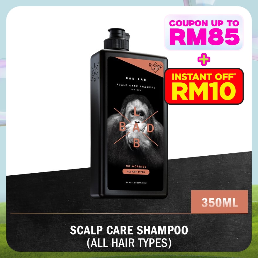 No Worries ScalpCare All Hair Types Shampoo 350ml