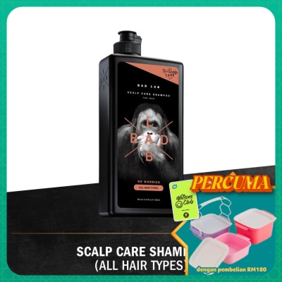 BAD LAB - No Worries ScalpCare All Hair Types Shampoo 350ml