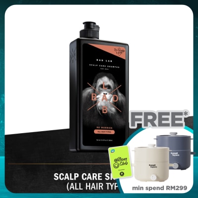 BAD LAB No Worries ScalpCare All Hair Types Shampoo 350ml