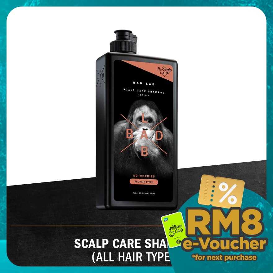 No Worries ScalpCare All Hair Types Shampoo 350ml