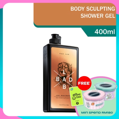 BAD LAB Lean Mean Machine Body Sculpting Shower Gel 400ml