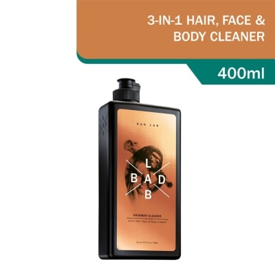 BAD LAB Caveman Cleaner 3-in-1 Hair Face Body Shampoo 400ml