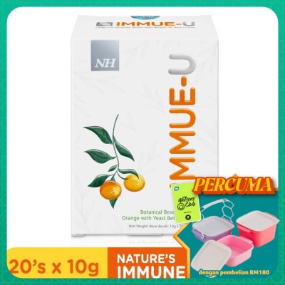 NH - Immue-U With Yeast B-Glucan 10g X 20's