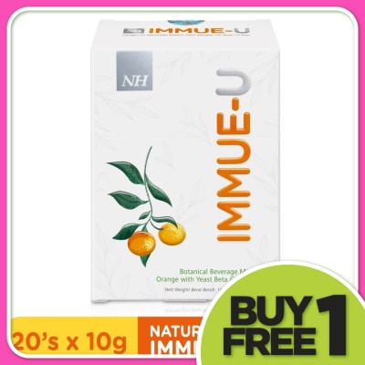 NH Immue-U With Yeast B-Glucan 10g X 20's