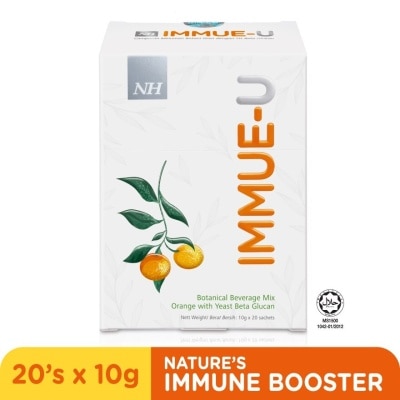 NH Immue-U With Yeast B-Glucan 10g X 20's
