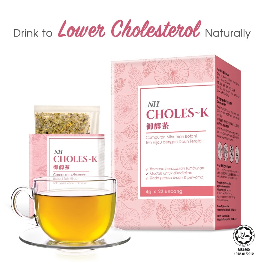 Choles-K & Hawthorn Fruit 4g X 23's