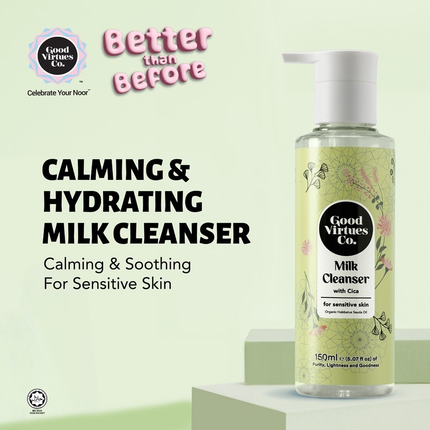 Milk Cleanser with Cica (For Sen Skin) 150ml