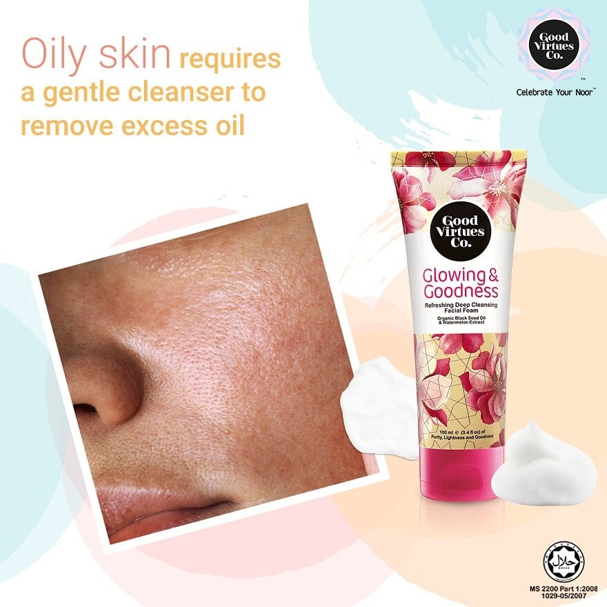 Refreshing Deep Cleansing Facial Foam 100ml