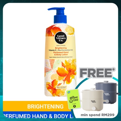 GOOD VIRTUES CO Brightening Perfumed Hand & Body Lotion 300ML