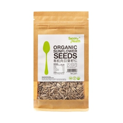 SPOON HEALTH Organic Sunflower Seeds 180g