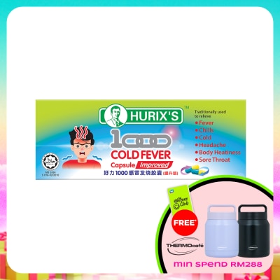 HURIX'S - 1000 Cold Fever Capsule improved 6's