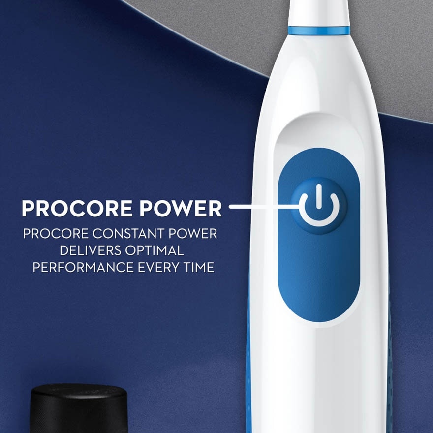 Pro Battery Toothbrush Gum Care White