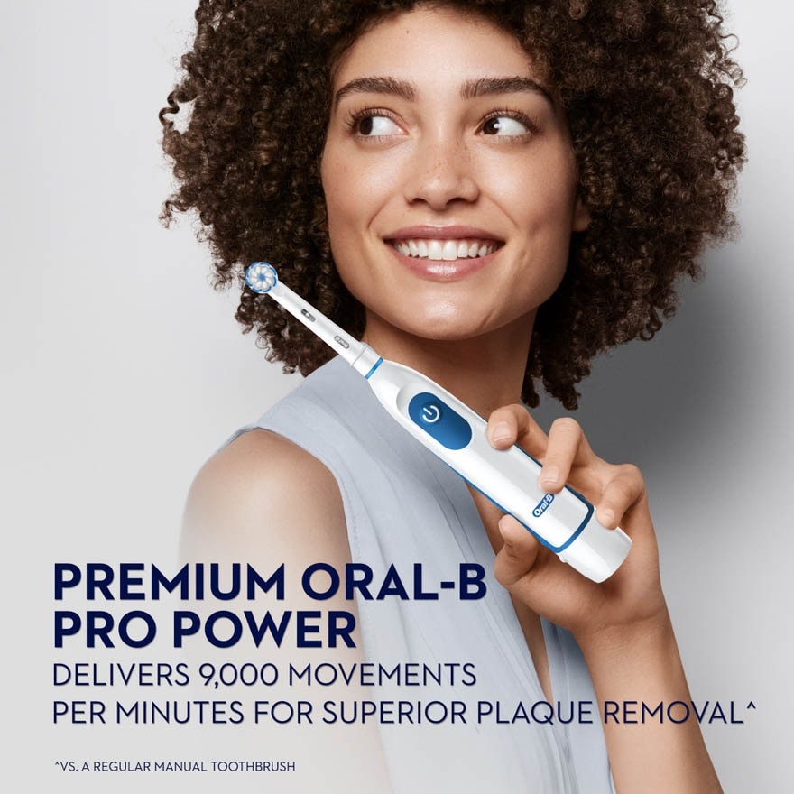 Pro Battery Toothbrush Gum Care White