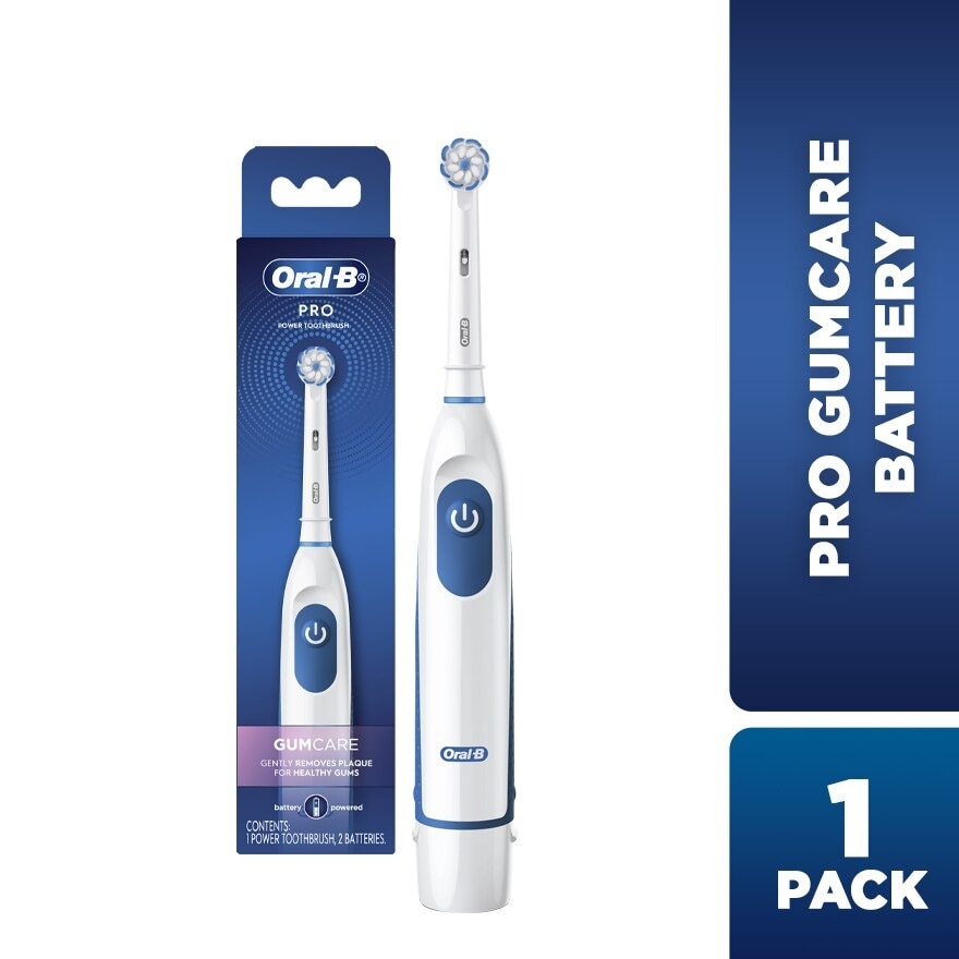 Pro Battery Toothbrush Gum Care White