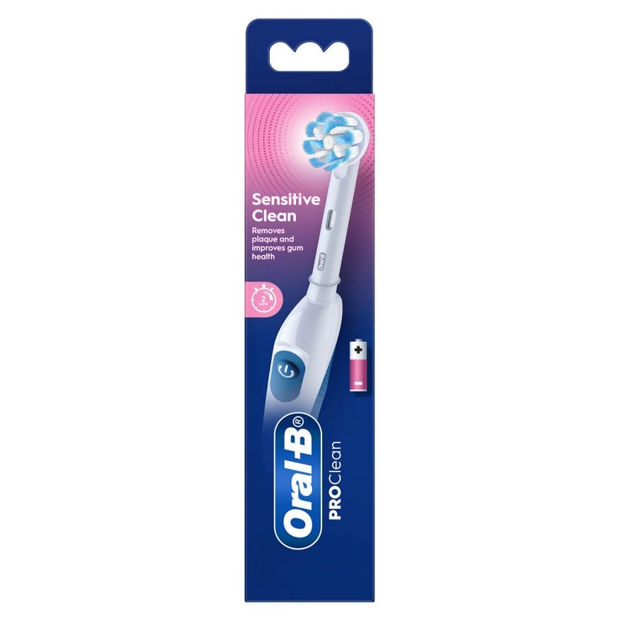 Pro Battery Toothbrush Gum Care White