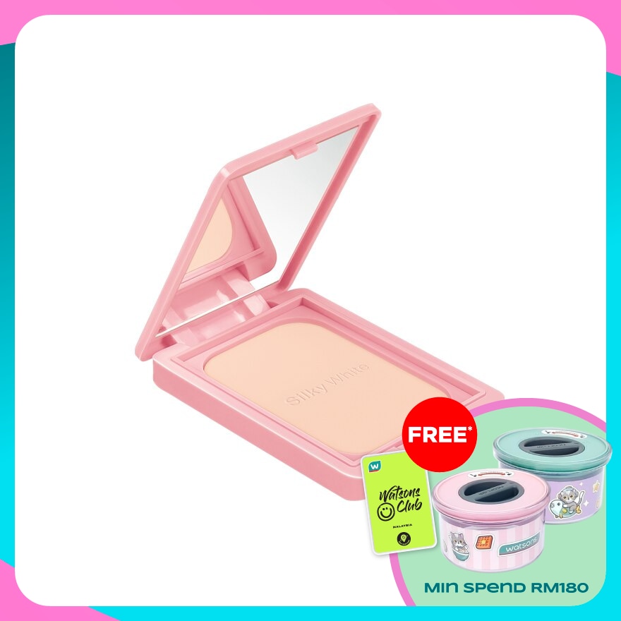 SILKY WHITE Powder Foundation 01 Light 1's