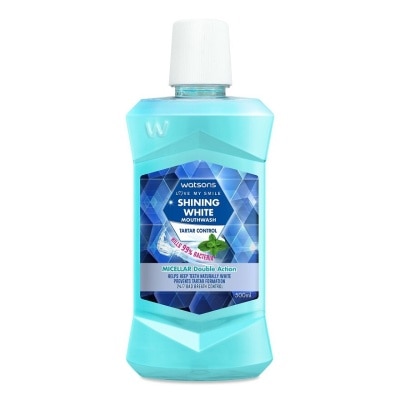 WATSONS Shining White Mouthwash 500ml