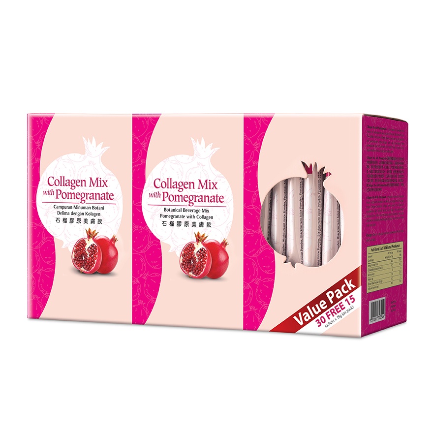 Collagen Mix with Pomegranate (15g x 30's + 15's) Exclusive Pack