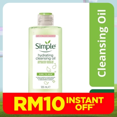 SIMPLE Kind to Skin Hydrating Cleansing Oil 125ml