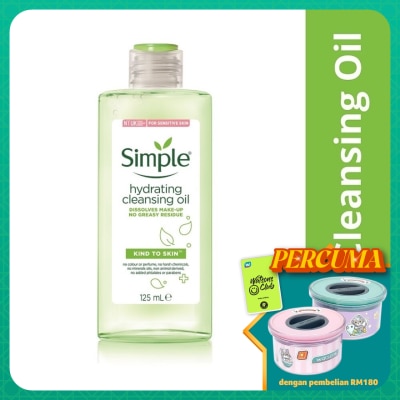 SIMPLE Kind to Skin Hydrating Cleansing Oil 125ml