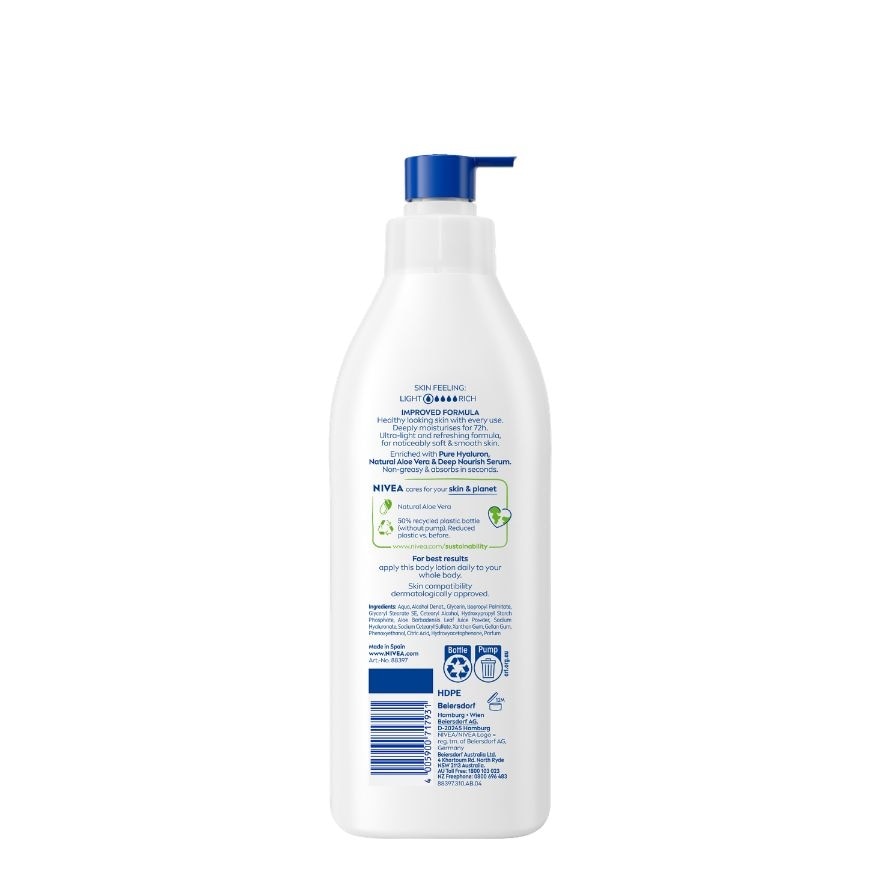 Aloe & Hydration Body Lotion 400ml