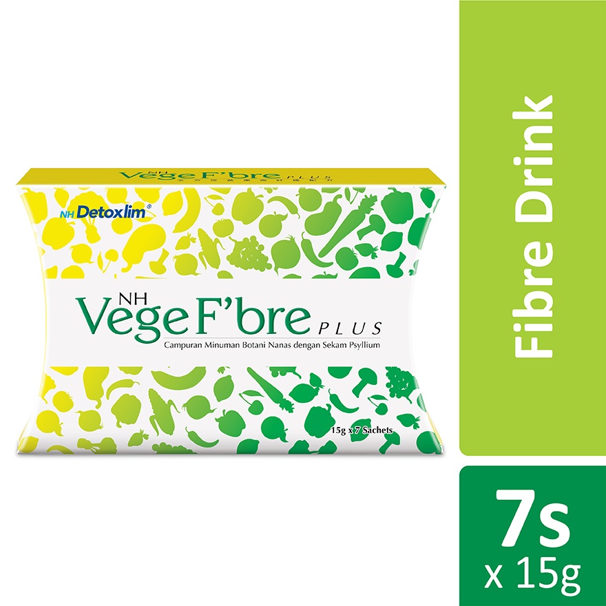 Vege F'bre Plus 15g X 7's