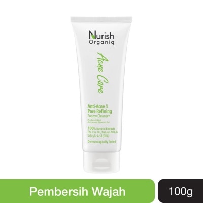 NURISH ORGANIQ Anti Acne Cleanser 100g