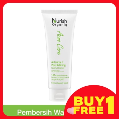 NURISH ORGANIQ Anti Acne Cleanser 100g