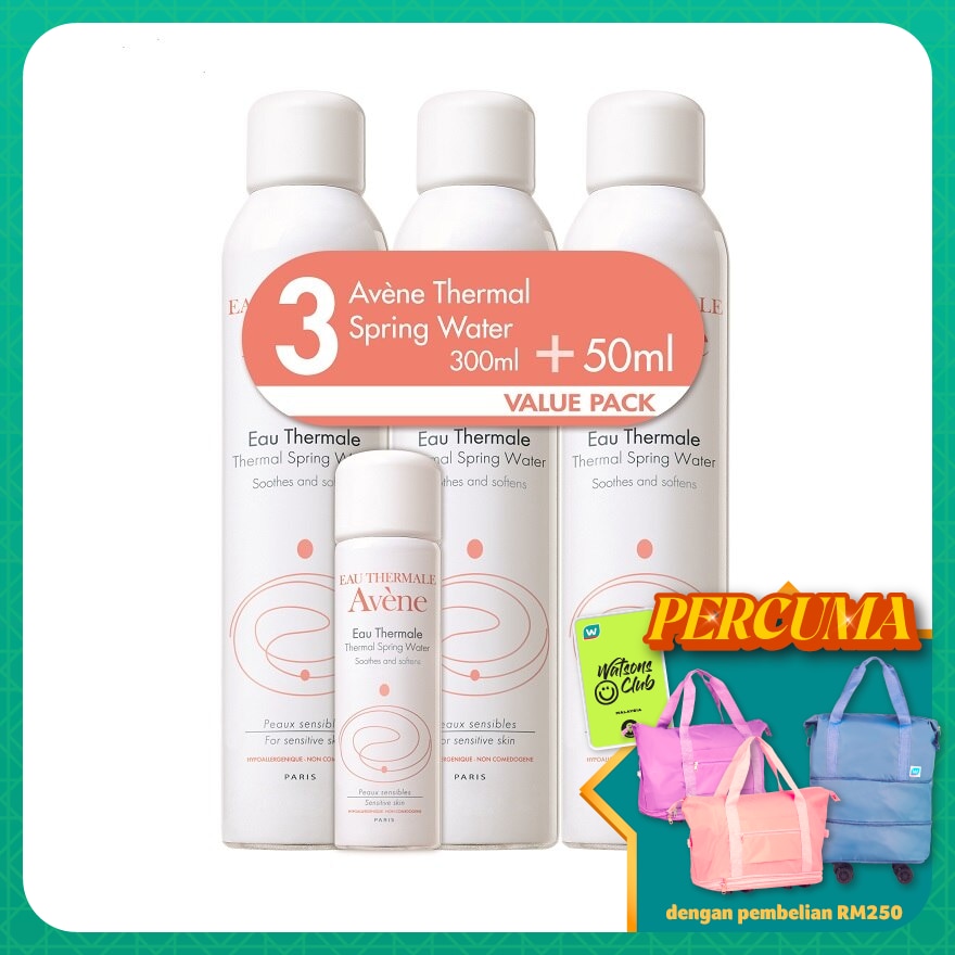 Eau Thermale Spring Water 3x300ml + TSW 50ml