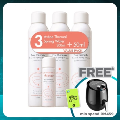 AVENE Eau Thermale Spring Water 3x300ml + TSW 50ml