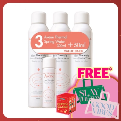 AVENE Eau Thermale Spring Water 3x300ml + TSW 50ml