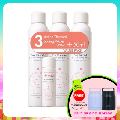 AVENE - Eau Thermale Spring Water 3x300ml + TSW 50ml
