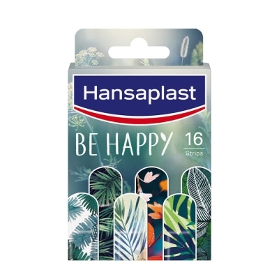 HANSAPLAST Limited Edition Be Happy Plaster Strips 16's