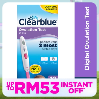 CLEARBLUE Digital Ovulation Test 10's