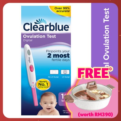 CLEARBLUE Digital Ovulation Test 10's