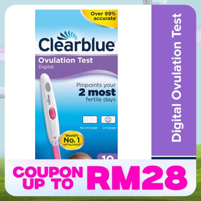 CLEARBLUE Digital Ovulation Test 10's