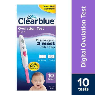 CLEARBLUE Digital Ovulation Test 10's