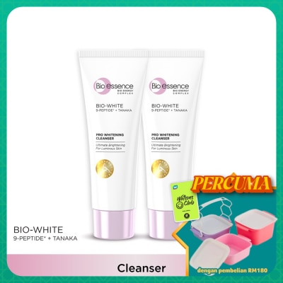 BIO-ESSENCE - Bio-White Pro Cleanser Twin Pack 100g