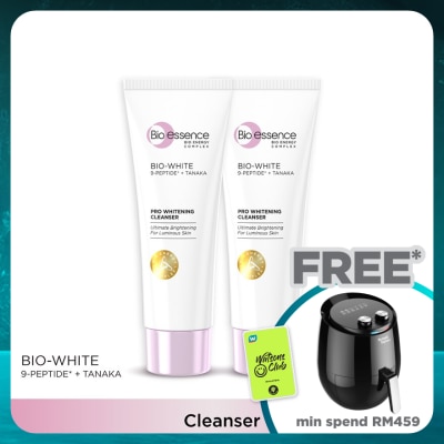 BIO-ESSENCE Bio-White Pro Cleanser Twin Pack 100g