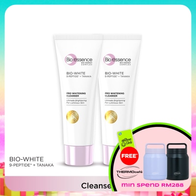 BIO-ESSENCE - Bio-White Pro Cleanser Twin Pack 100g