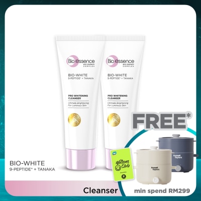 BIO-ESSENCE Bio-White Pro Cleanser Twin Pack 100g