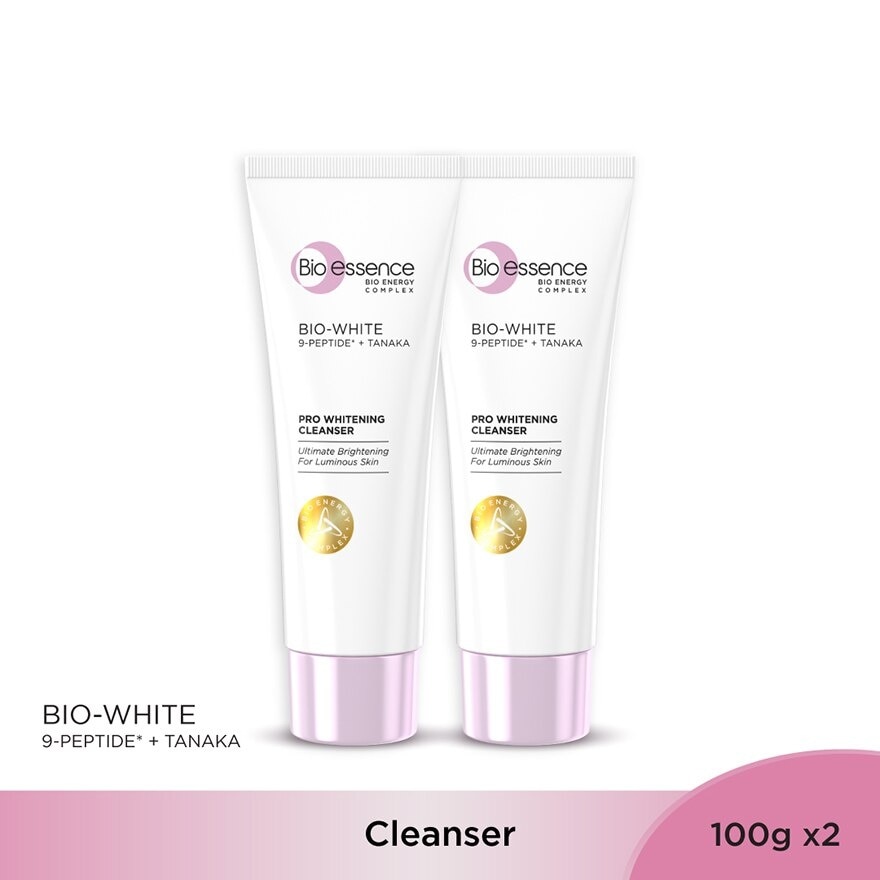 Bio-White Pro Cleanser Twin Pack 100g