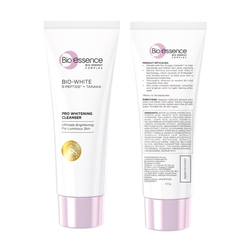 Bio-White Pro Cleanser Twin Pack 100g