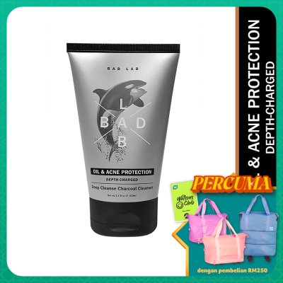 BAD LAB Oil & Acne Proctection Depth-Charged Deep Cleanse Charcoal Cleanser 100ml