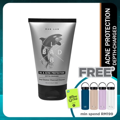 BAD LAB Oil & Acne Proctection Depth-Charged Deep Cleanse Charcoal Cleanser 100ml