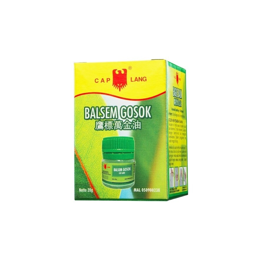 BALSEM GOSOK 20G - AROMATIC SOOTHING & NATURAL