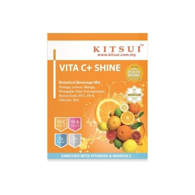 KITSUI  Vita C+ Shine 10 sachets x 15g