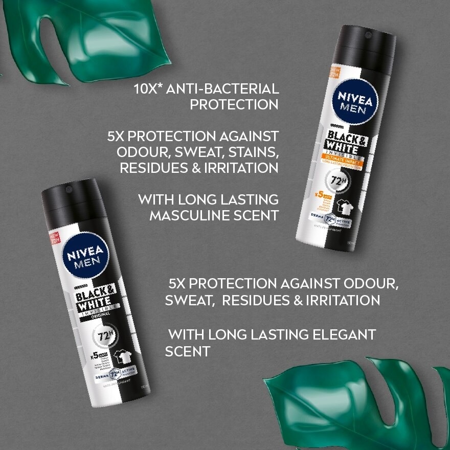 Deodorant Black & White Fresh Spray 150ml